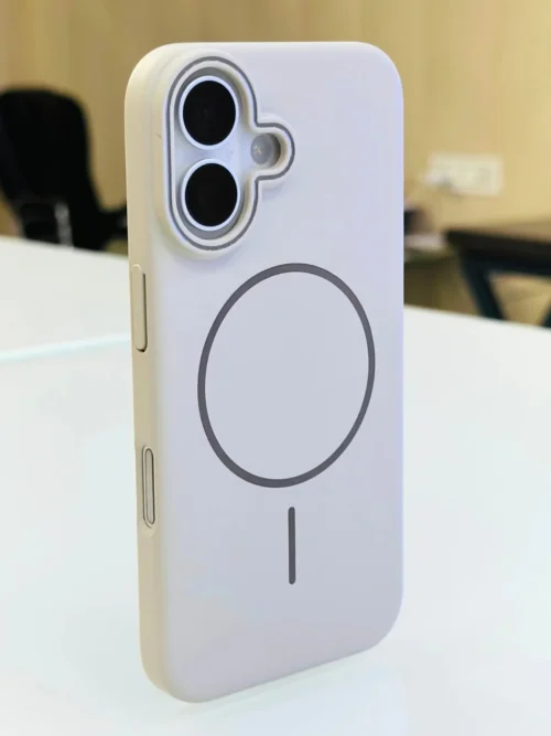 Alternative view of iPhone 16 Slim Case (Beige)