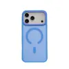 MagSafe Transparent iPhone Case Blue