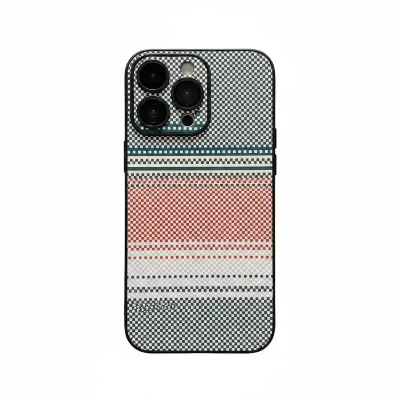 Woven iPhone Case Rust