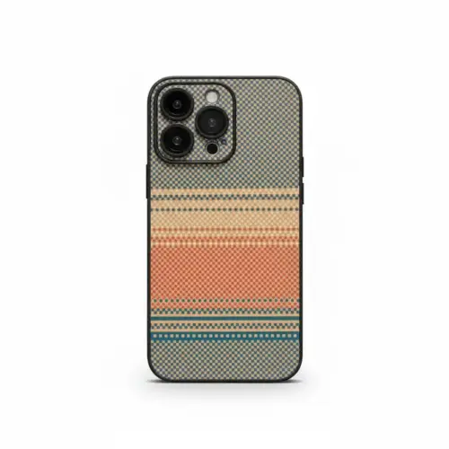 Woven iPhone Case Brown