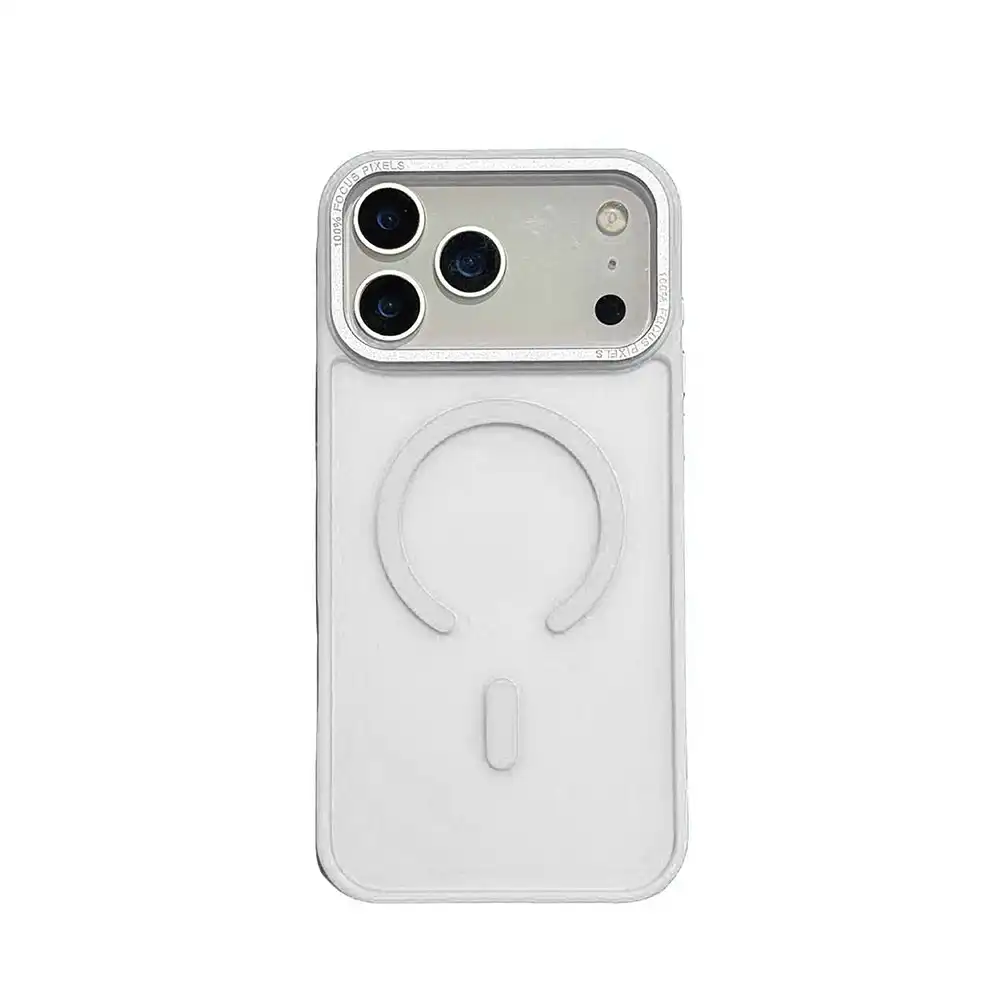 MagSafe Transparent iPhone Case White